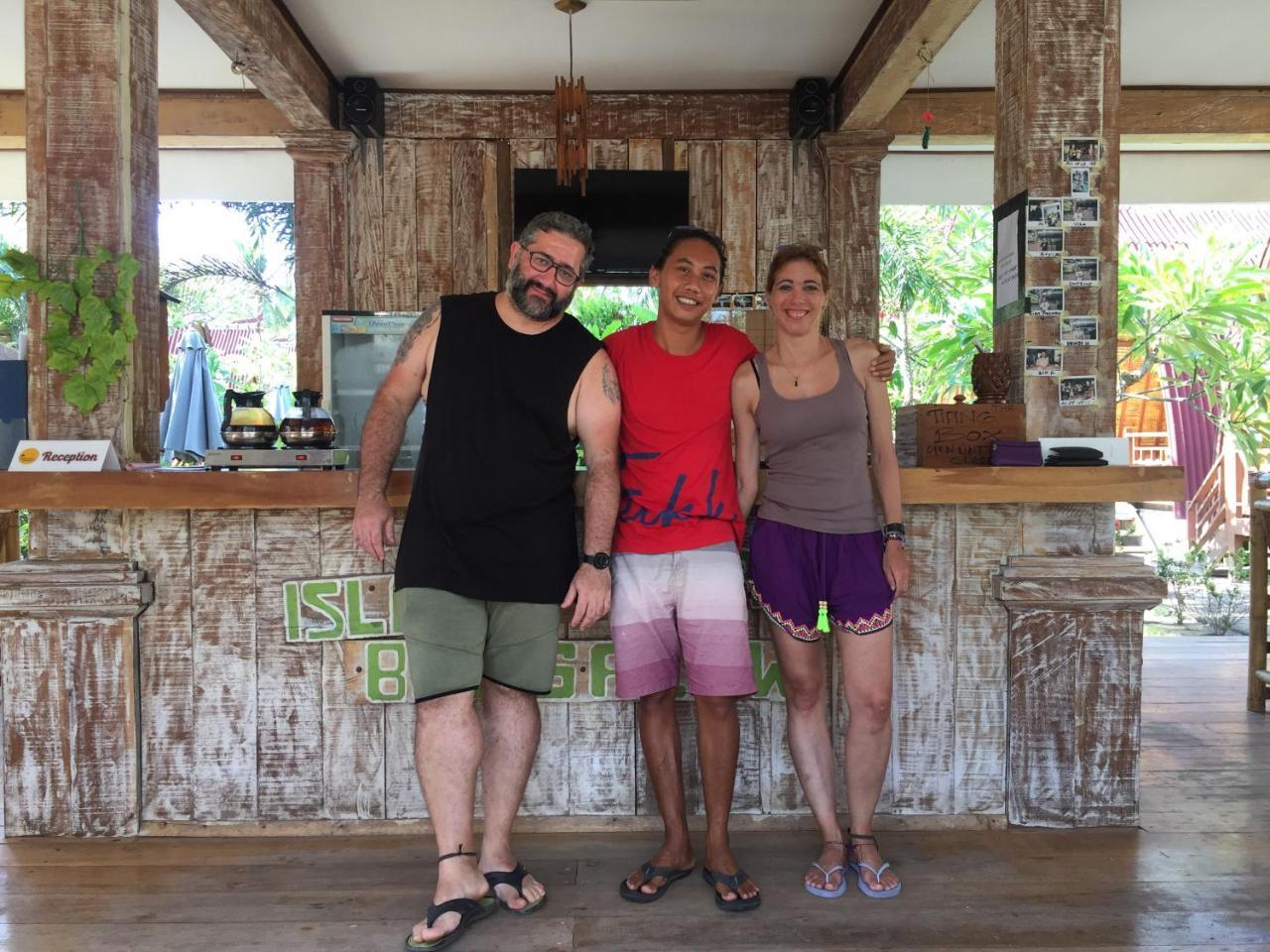 Island Beach Bungalow Gili Trawangan Bagian luar foto
