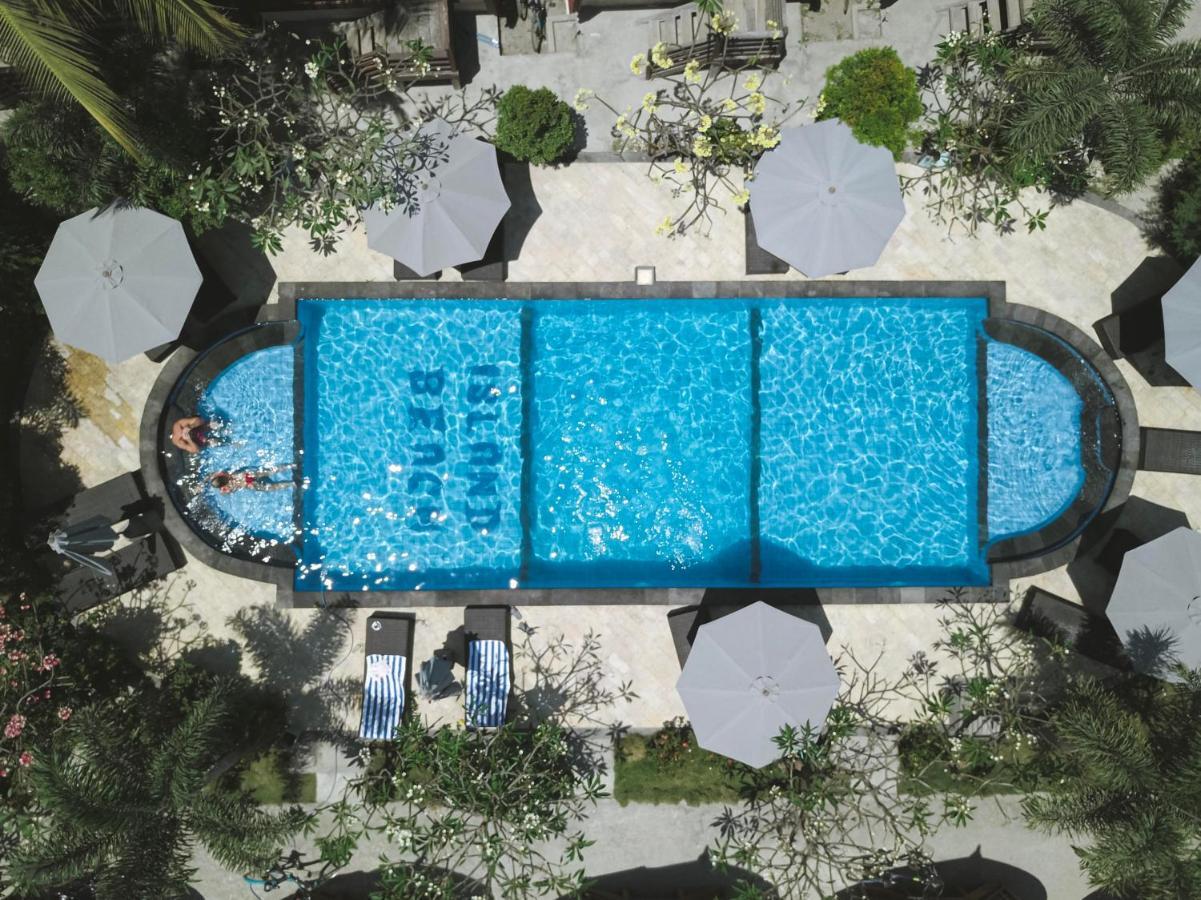 Island Beach Bungalow Gili Trawangan Bagian luar foto